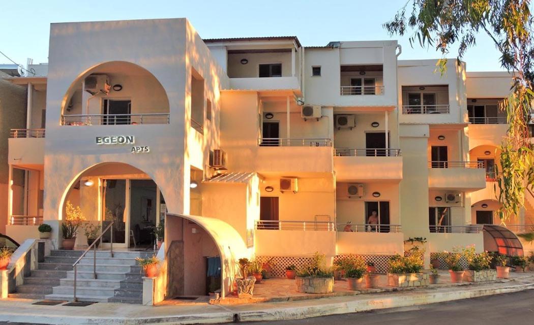 Egeon Rooms And Studios Georgioupoli Eksteriør billede